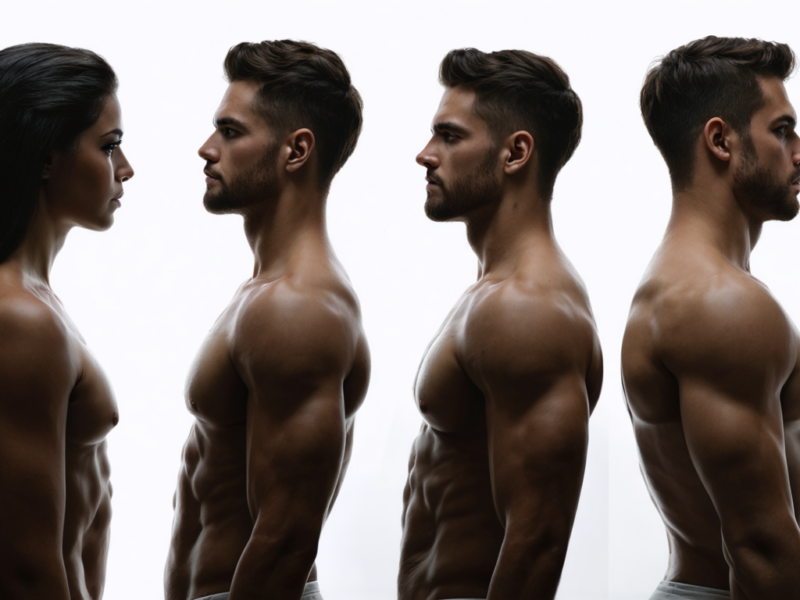 La silhouette en V : un idéal de beauté réellement attrayant ?