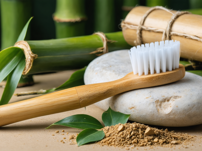 Les avantages écologiques et pratiques de la brosse à dents en bambou