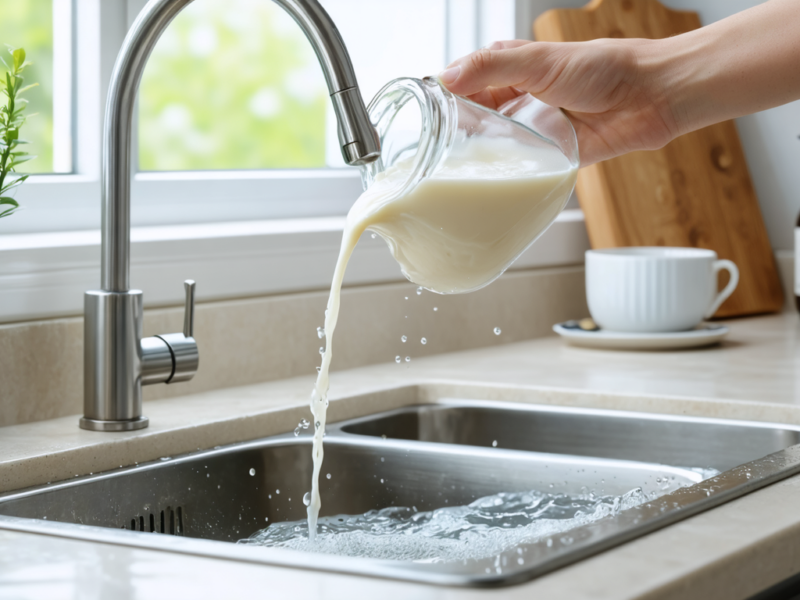 Peut-on éliminer sa crème en la jetant dans l&rsquo;évier sans danger ?